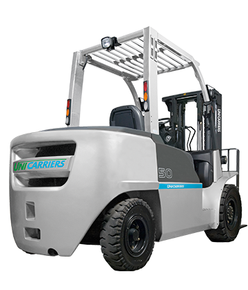 Verbrandingsheftrucks
